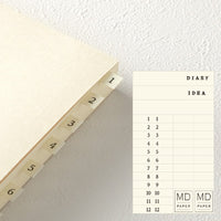 MD Notizbuch/Tagebuch Codex A5 1D/1P Blanko